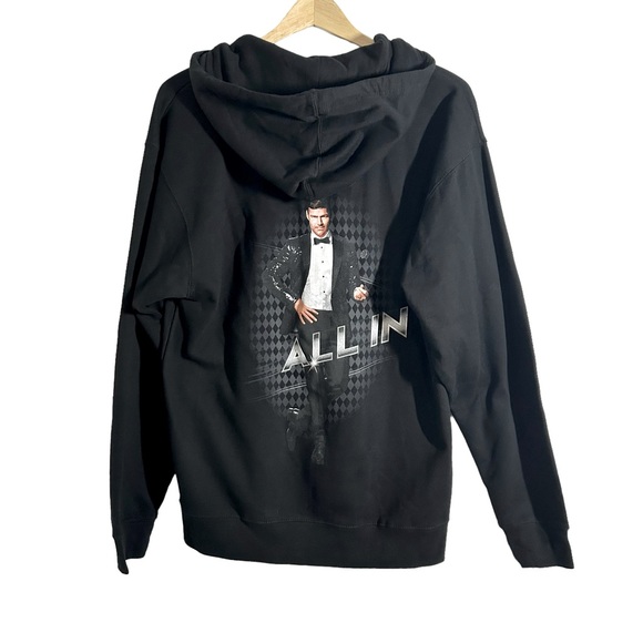 Ricky Martin Black All In Las Vegas Residency Women’s Hooded Jacket,Size Medium - Picture 2 of 14